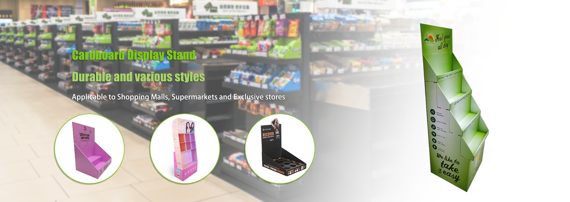 Pahvinäyttötelineiden toimittajat