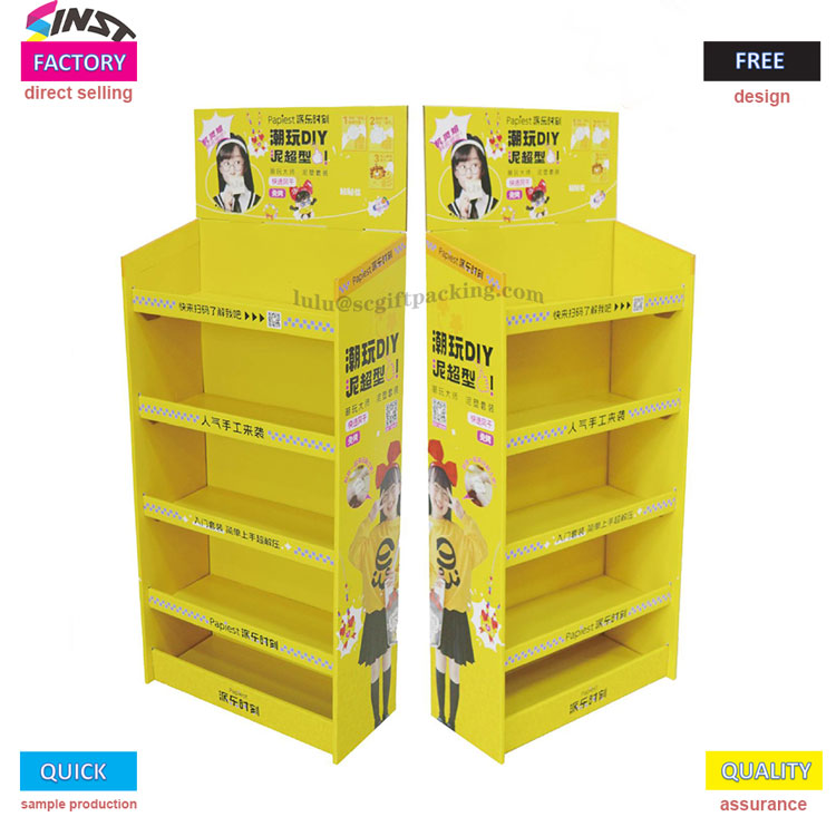 Supermarketin pieni keltainen pahviteline on tulessa!