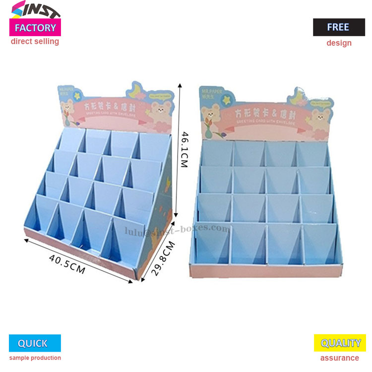 Oletko kyllästynyt pienten esineiden sotkuisiin esittelyihin?  Tämä paperitavaranäyttölaatikko on kuuma myyntituote