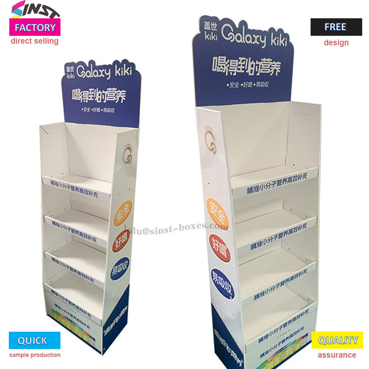 ravintojuomien esittelyteline